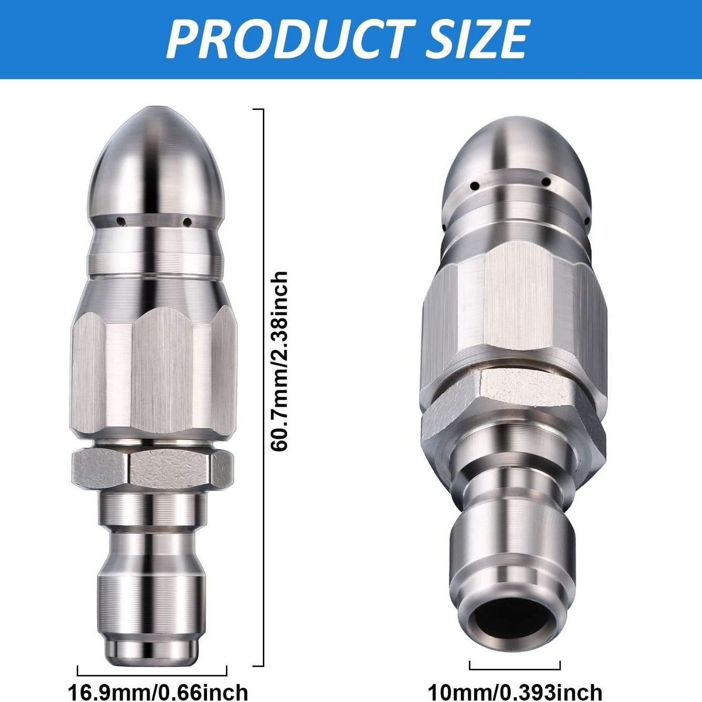 💦 Pulverizador Limpiador y Desatascador de Tuberías – Potente y Eficaz para Mantener tus Tuberías Siempre Despejadas 🔧✨