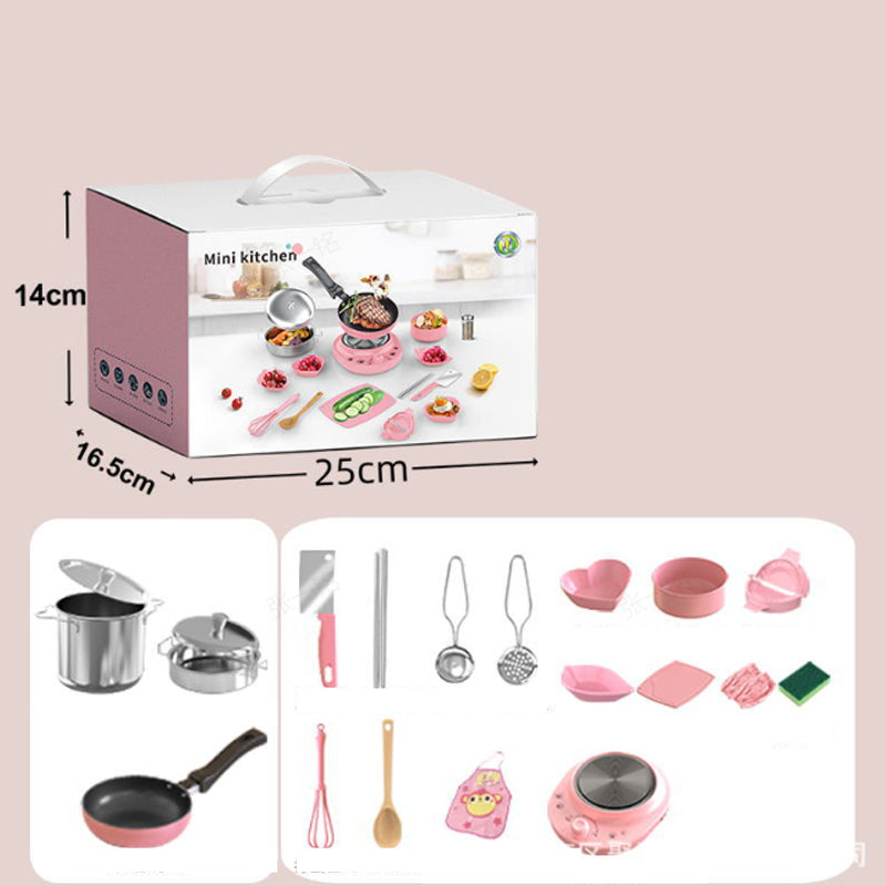 🎁👦👧 ¡El Mejor Regalo! 🍳 Mini Juguetes de Cocina para Niños — Juego de 22 Piezas 🥄✨ | ¡Envío Gratis! 📦💖