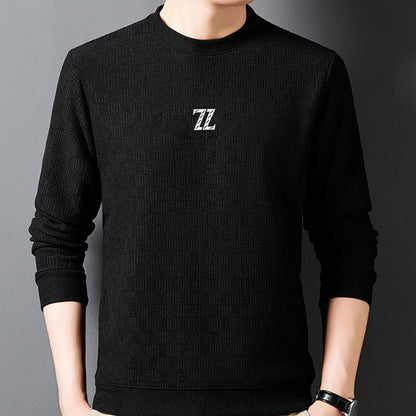 Cálida y cómoda camiseta de manga larga para hombre