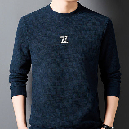 Cálida y cómoda camiseta de manga larga para hombre