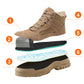 Zapatos Acolchados con Puntera de Acero Antideslizante para Hombre