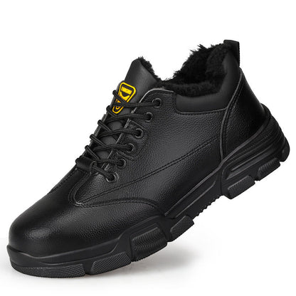 Zapatos Acolchados con Puntera de Acero Antideslizante para Hombre