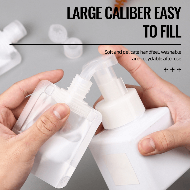 (🌷Summer SALE ) Bolsa de Embalaje para Maquillaje Fluido Portátil de Viaje(10 Pcs）