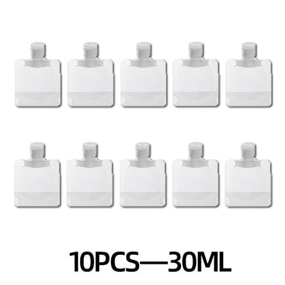 (🌷Summer SALE ) Bolsa de Embalaje para Maquillaje Fluido Portátil de Viaje(10 Pcs）