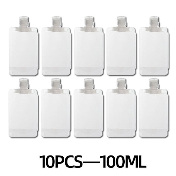 (🌷Summer SALE ) Bolsa de Embalaje para Maquillaje Fluido Portátil de Viaje(10 Pcs）