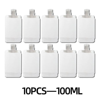 (🌷Summer SALE ) Bolsa de Embalaje para Maquillaje Fluido Portátil de Viaje(10 Pcs）