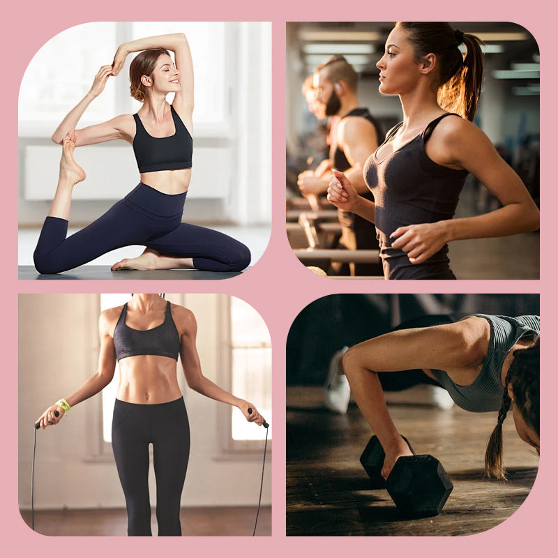 Zapatillas de entrenamiento antideslizantes para fitness de interior