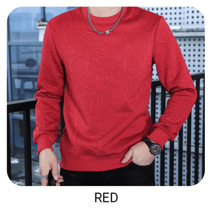 Sudadera casual con estampado de moda para hombre