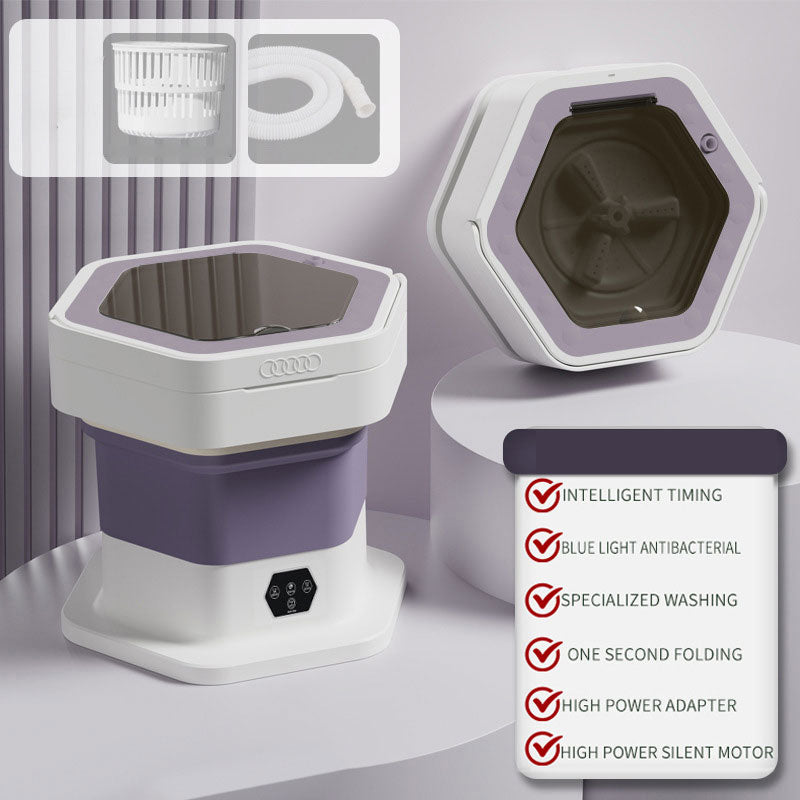 Lavadora automática plegable portáti