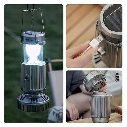 🔥 ¡Oferta especial por tiempo limitado! Haz tu pedido ahora y consigue un 49% de descuento.Luz solar de aventura y ventilador portátil 2 en 1
