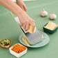 Picadora de cocina multifunción con protector de mano