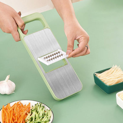 Picadora de cocina multifunción con protector de mano