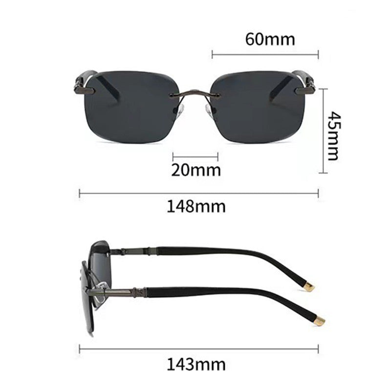 ✨LAST DAY SALE 50% OFF✨Gafas de sol protectoras sin montura de alta definición