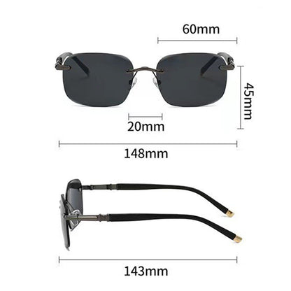 ✨LAST DAY SALE 50% OFF✨Gafas de sol protectoras sin montura de alta definición
