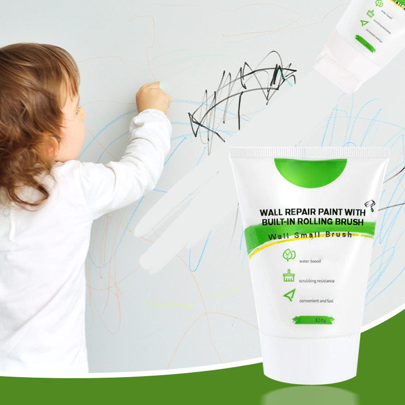 Pintura Para Retoque De Pared Con Rodillo Incorporado