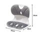 Cojín de apoyo lumbar ergonómico para sillas de oficin