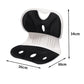 Cojín de apoyo lumbar ergonómico para sillas de oficin