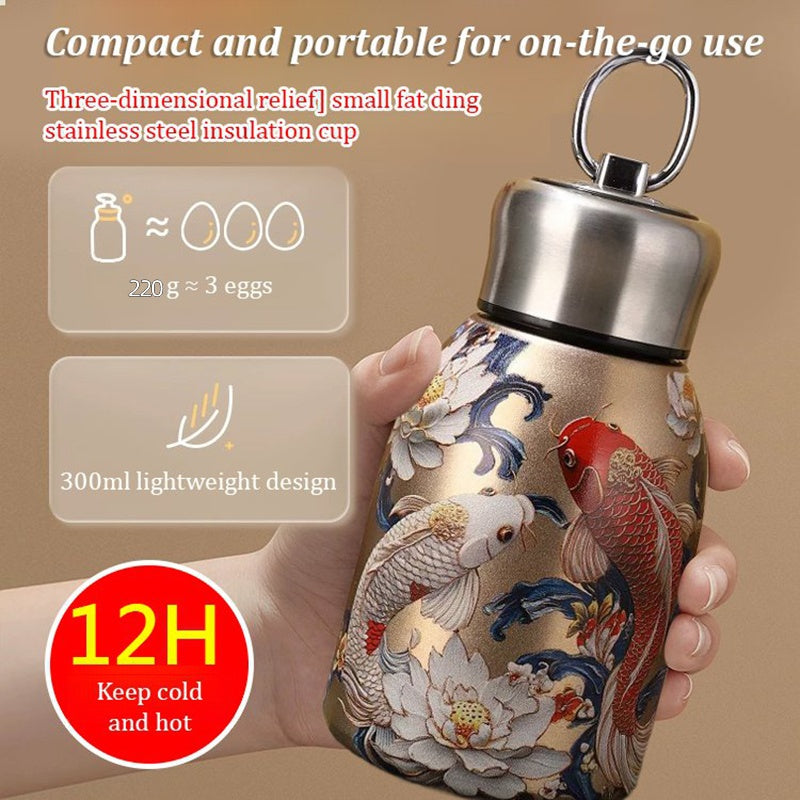 🎁Venta caliente 49% OFF🔥Botella de agua con aislamiento, elegante y portáti