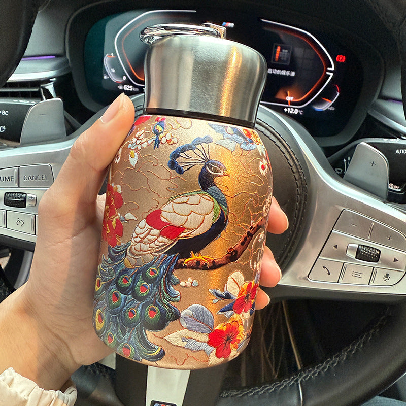 🎁Venta caliente 49% OFF🔥Botella de agua con aislamiento, elegante y portáti
