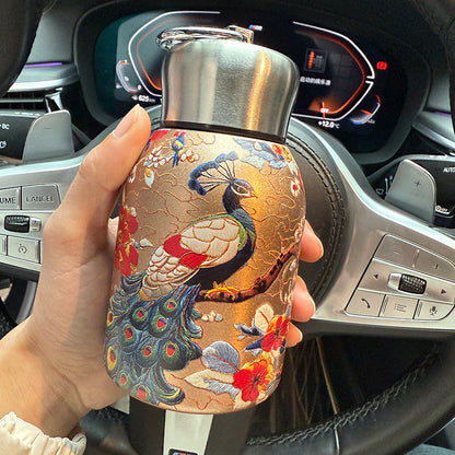🎁Venta caliente 49% OFF🔥Botella de agua con aislamiento, elegante y portáti