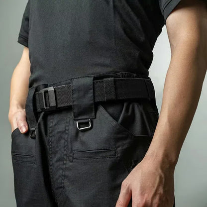 🎁Perfecto para el día del padre 🔥 Cinturón de nylon de trinquete elástico con hebilla automática para hombres✨