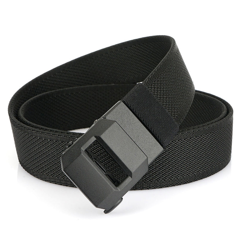 🎁Perfecto para el día del padre 🔥 Cinturón de nylon de trinquete elástico con hebilla automática para hombres✨
