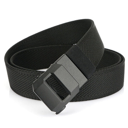 🎁Perfecto para el día del padre 🔥 Cinturón de nylon de trinquete elástico con hebilla automática para hombres✨