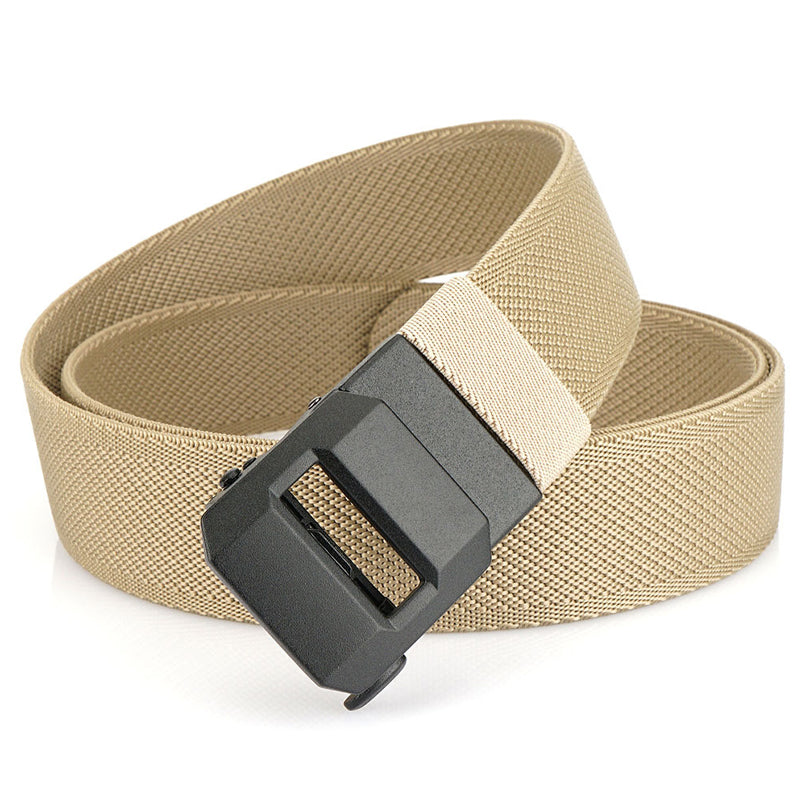 🎁Perfecto para el día del padre 🔥 Cinturón de nylon de trinquete elástico con hebilla automática para hombres✨