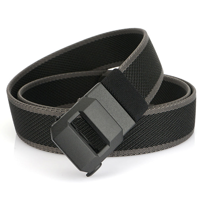 🎁Perfecto para el día del padre 🔥 Cinturón de nylon de trinquete elástico con hebilla automática para hombres✨