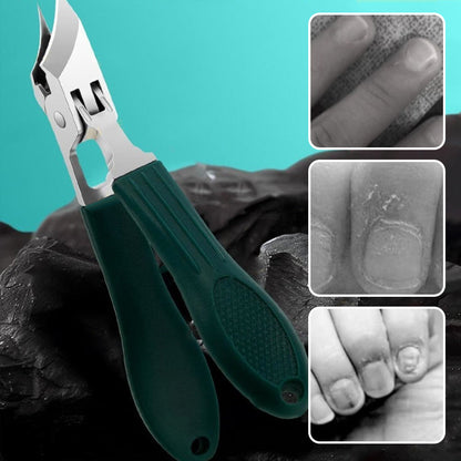 🔥Oferta 2025🔥 Cortaúñas antisalpicaduras con borde inclinado de 25° (juego de 3 piezas)