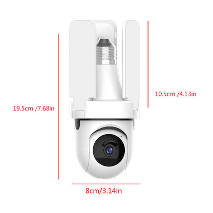 🔥Cámaras de seguridad inalámbricas con bombillas de visión nocturna