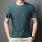 Camiseta Casual de Manga Corta de Ajuste Holgado para Hombre