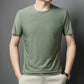 Camiseta Casual de Manga Corta de Ajuste Holgado para Hombre