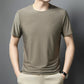 Camiseta Casual de Manga Corta de Ajuste Holgado para Hombre