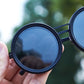 Gafas de sol con montura redonda ajustable 1-9 Gears