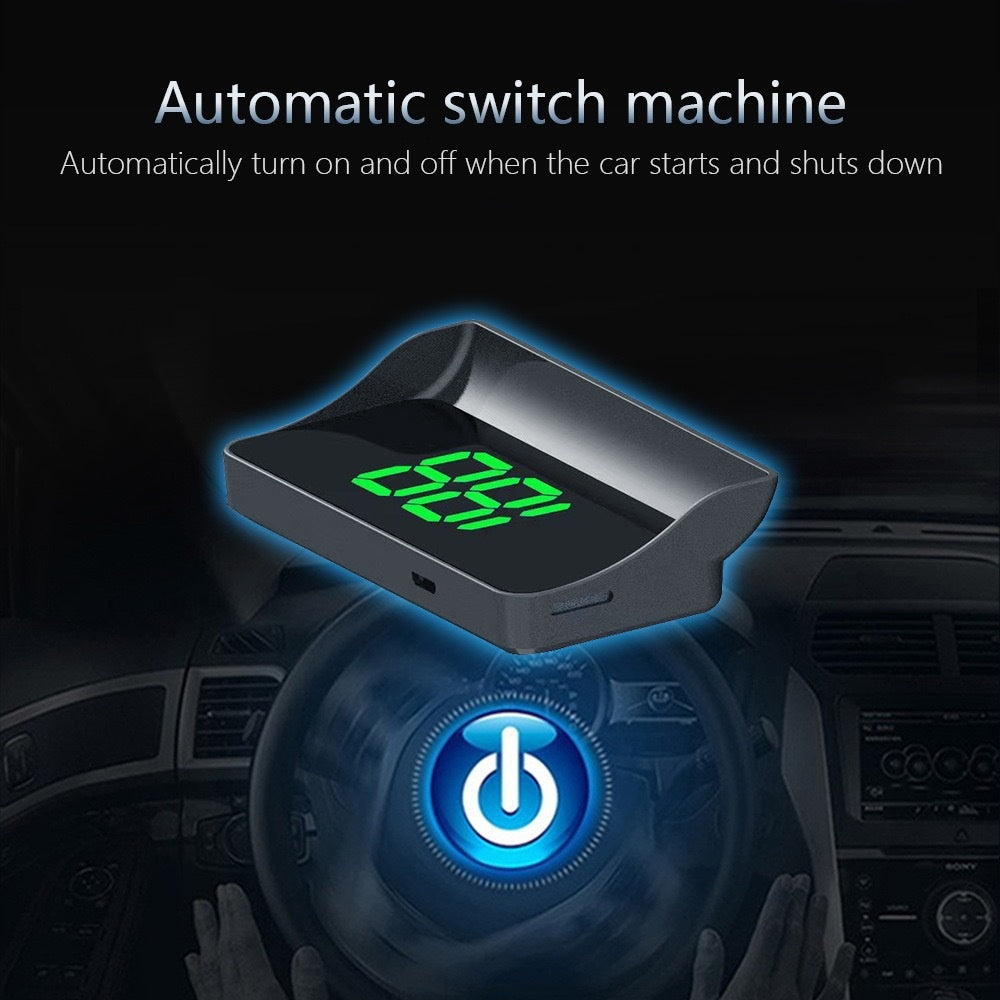 🚗💥 Velocímetro con Pantalla Frontal para Automóvil – Acompañamiento Perfecto para una Conducción Segura y Precisa ✨🔧