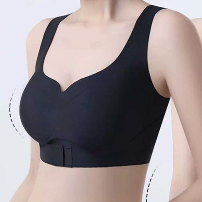 💕Sujetador de postura con cierre delantero y espalda sin costuras para mujer🎁