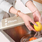 Protector de silicona contra salpicaduras de agua para el fregadero de la cocina