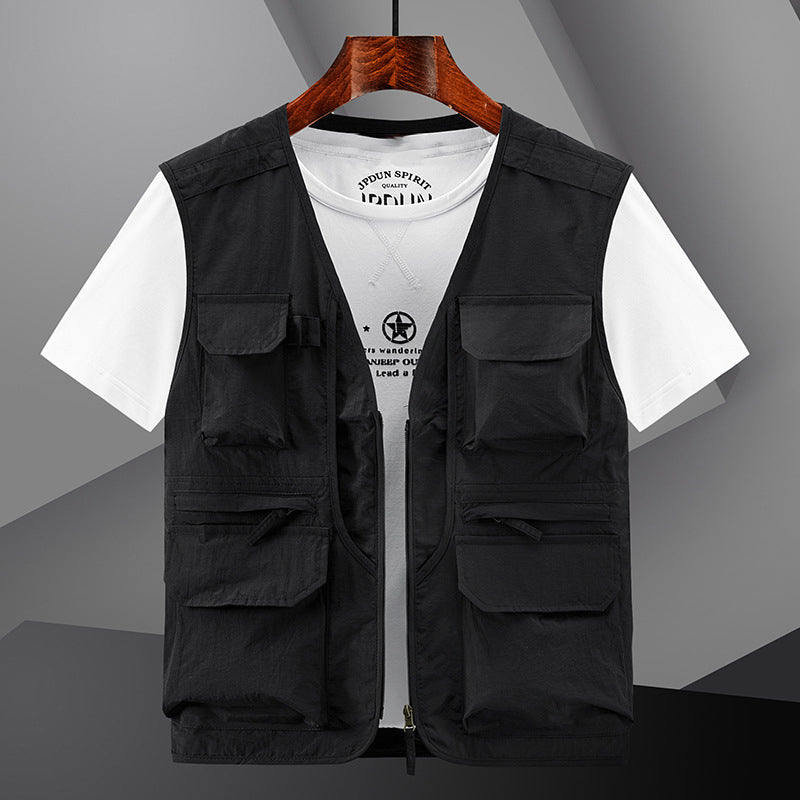 🔥Chaleco multibolsillos transpirable y ligero para hombre🔥Men's Outdoor
