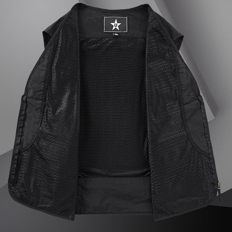 🔥Chaleco multibolsillos transpirable y ligero para hombre🔥Men's Outdoor
