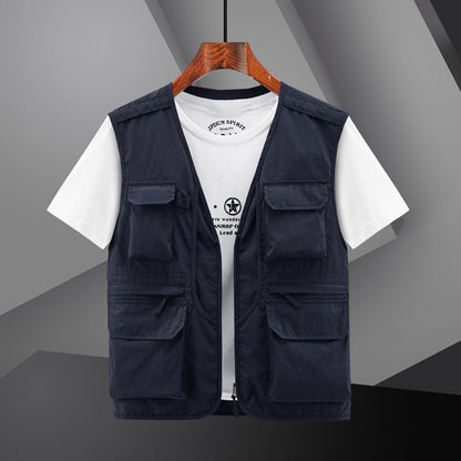 🔥Chaleco multibolsillos transpirable y ligero para hombre🔥Men's Outdoor