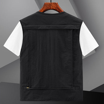 🔥Chaleco multibolsillos transpirable y ligero para hombre🔥Men's Outdoor