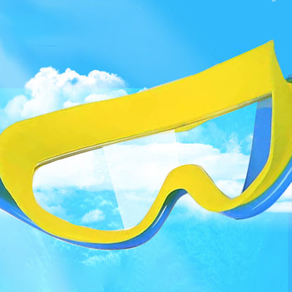 Gafas de natación antivaho para niños con clip para la nariz y tapones para los oídos