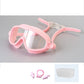 Gafas de natación antivaho para niños con clip para la nariz y tapones para los oídos