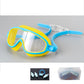 Gafas de natación antivaho para niños con clip para la nariz y tapones para los oídos