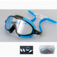 Gafas de natación antivaho para niños con clip para la nariz y tapones para los oídos