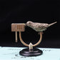Encendedor de queroseno de sobremesa Creative Bird Retro tallado a mano