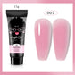Extensión de uñas de gel de color