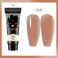 Extensión de uñas de gel de color