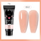 Extensión de uñas de gel de color